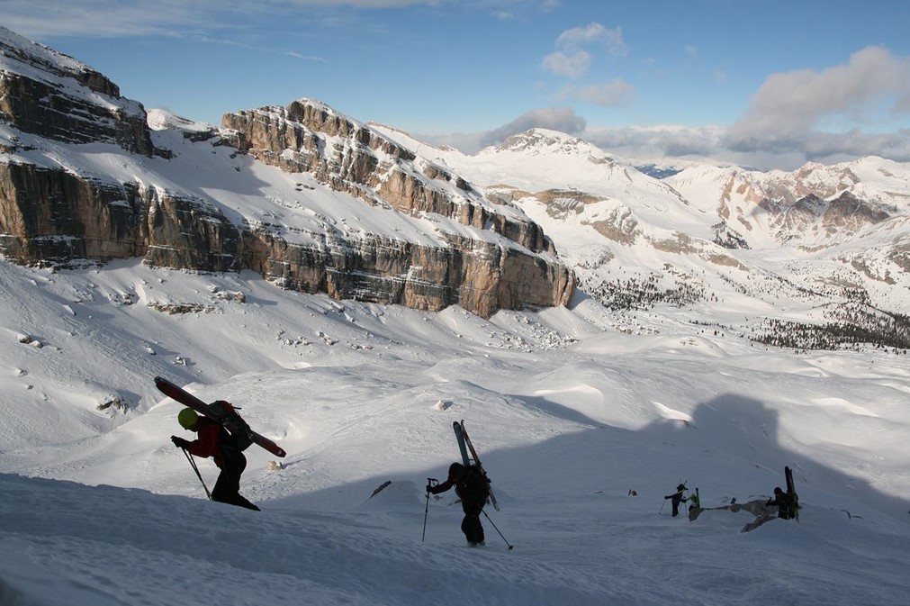 Skibergsteigen in der Slowakei